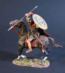 MRRCAV-06Y Roman Cavalry with Yelllow Shield, Roman Army of the Mid-Republic